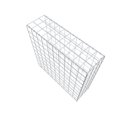 Anbaugabione Typ 2 100 cm x 100 cm x 30 cm (L x H x T), Maschenweite 10 cm x 10 cm, C-Ring