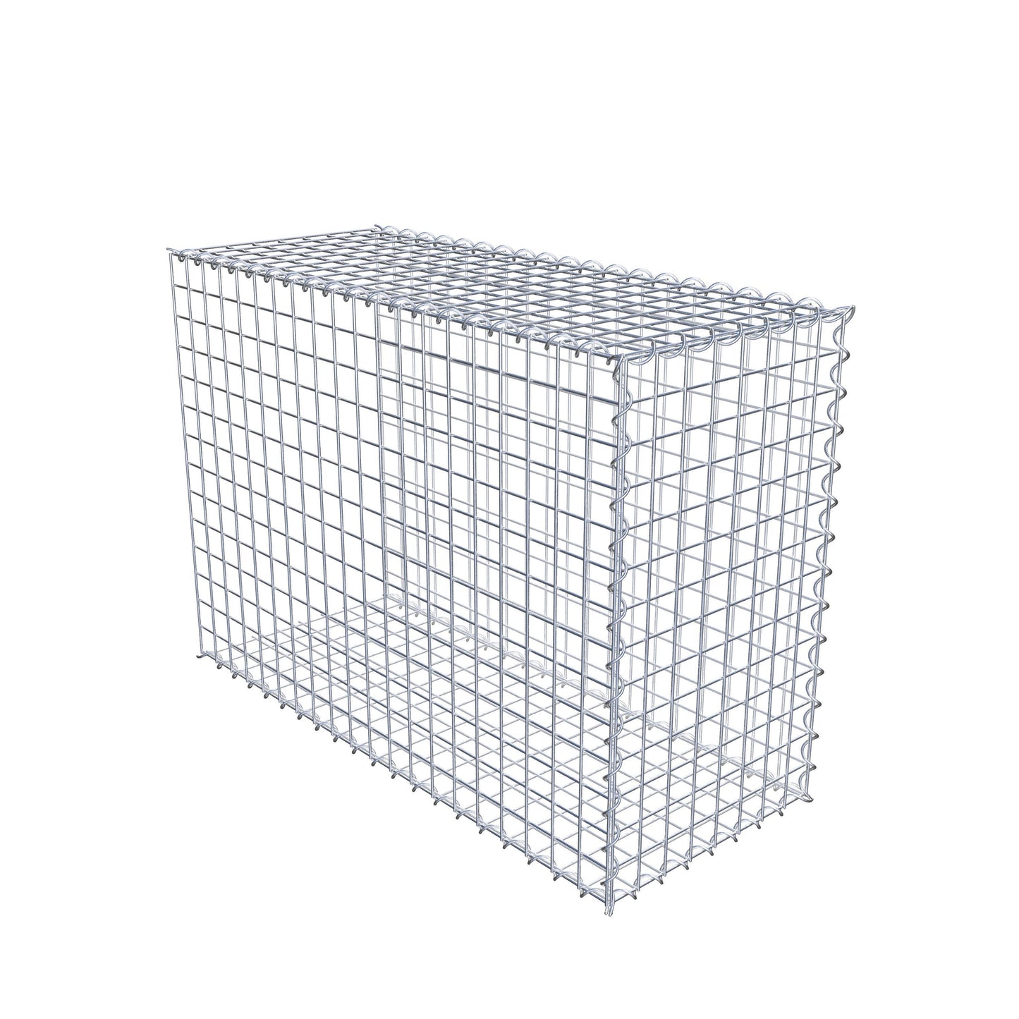 Gavión complementario tipo 2 100 cm x 70 cm x 40 cm (L x A x P), malla 5 cm x 5 cm, espiral