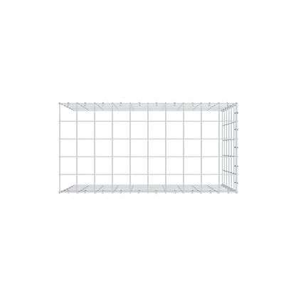 Fourche rapportée type 4 100 cm x 60 cm x 50 cm (L x H x P), mailles 10 cm x 10 cm, anneau C