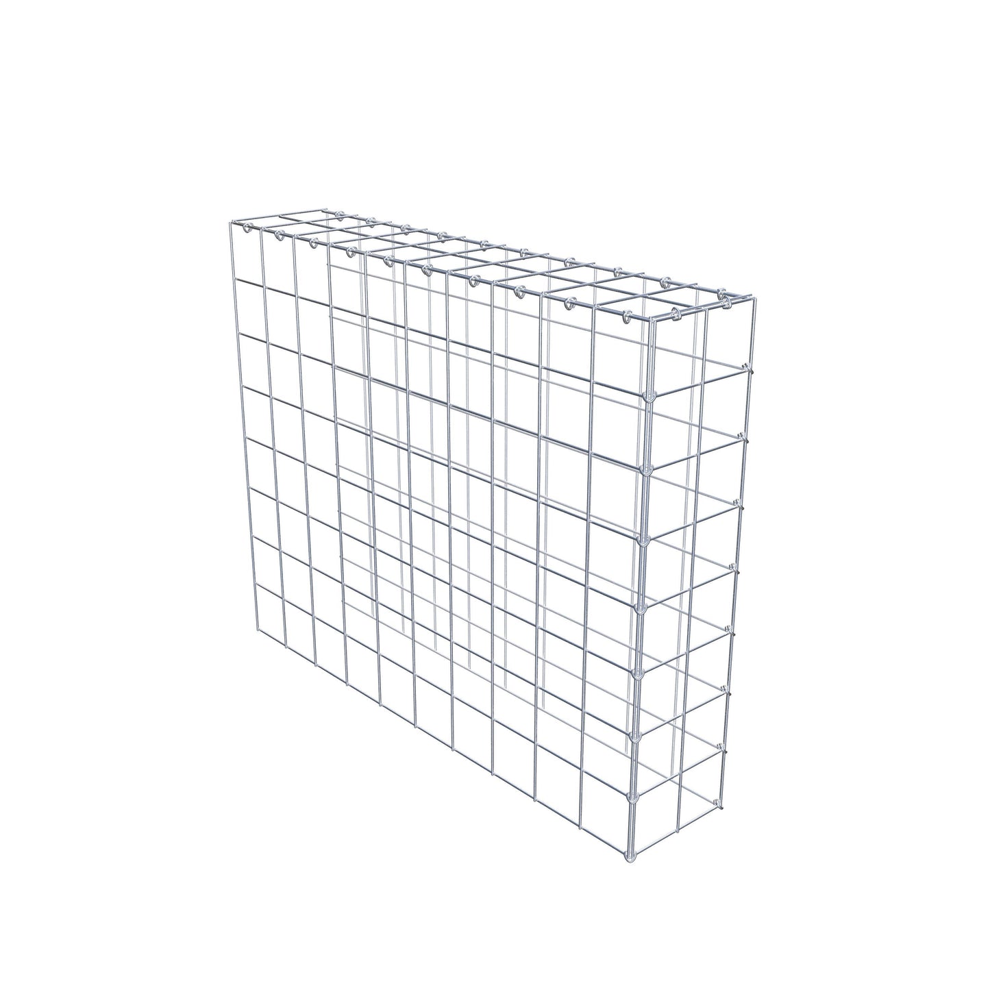 Fourche rapportée type 4 100 cm x 80 cm x 20 cm (L x H x P), mailles 10 cm x 10 cm, anneau C