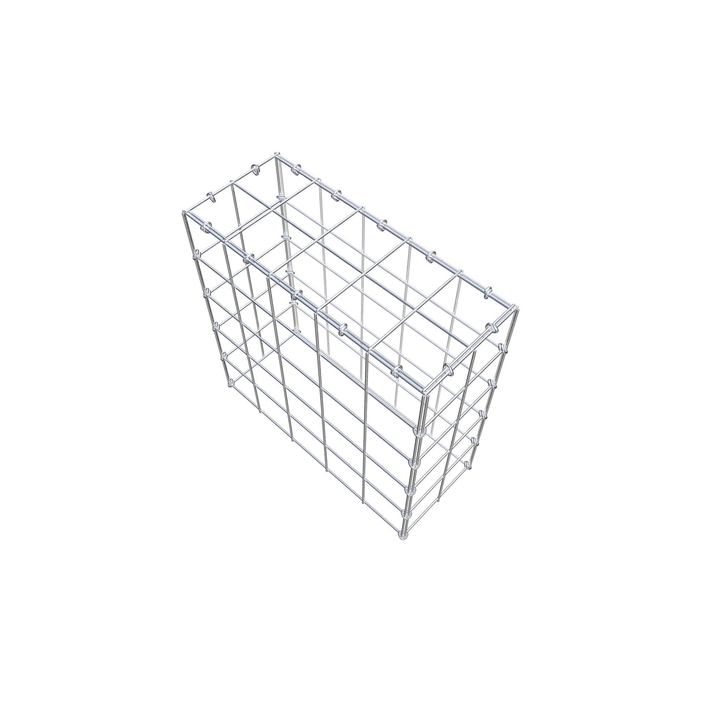 Pila adicional tipo 3 50 cm x 50 cm x 20 cm (L x A x P), malla 10 cm x 10 cm, anillo en C