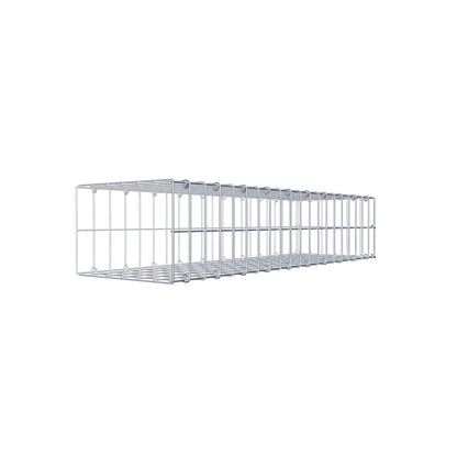 Anbaugabione Typ 2 100 cm x 20 cm x 30 cm, Maschenweite 5 cm x 10 cm, C-Ring