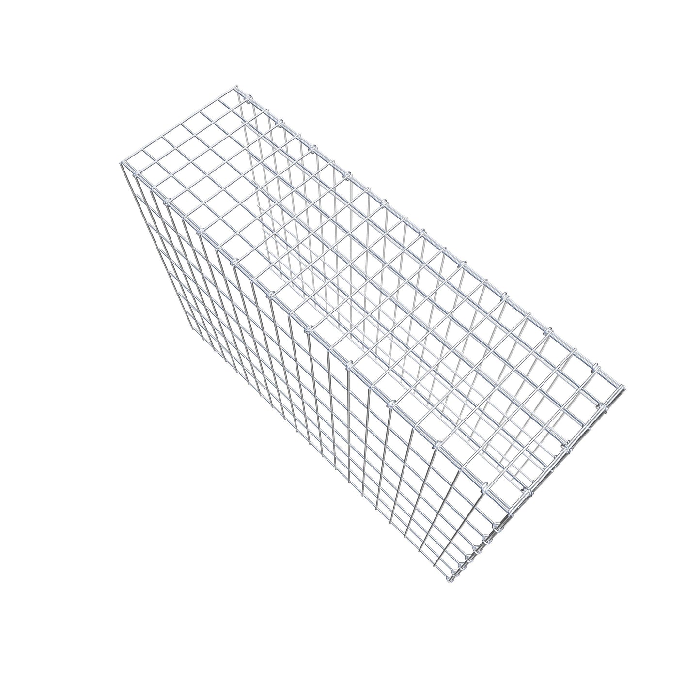 Gabião Tipo 4 100 cm x 70 cm x 30 cm (C x A x P), malhagem 5 cm x 10 cm, anel C
