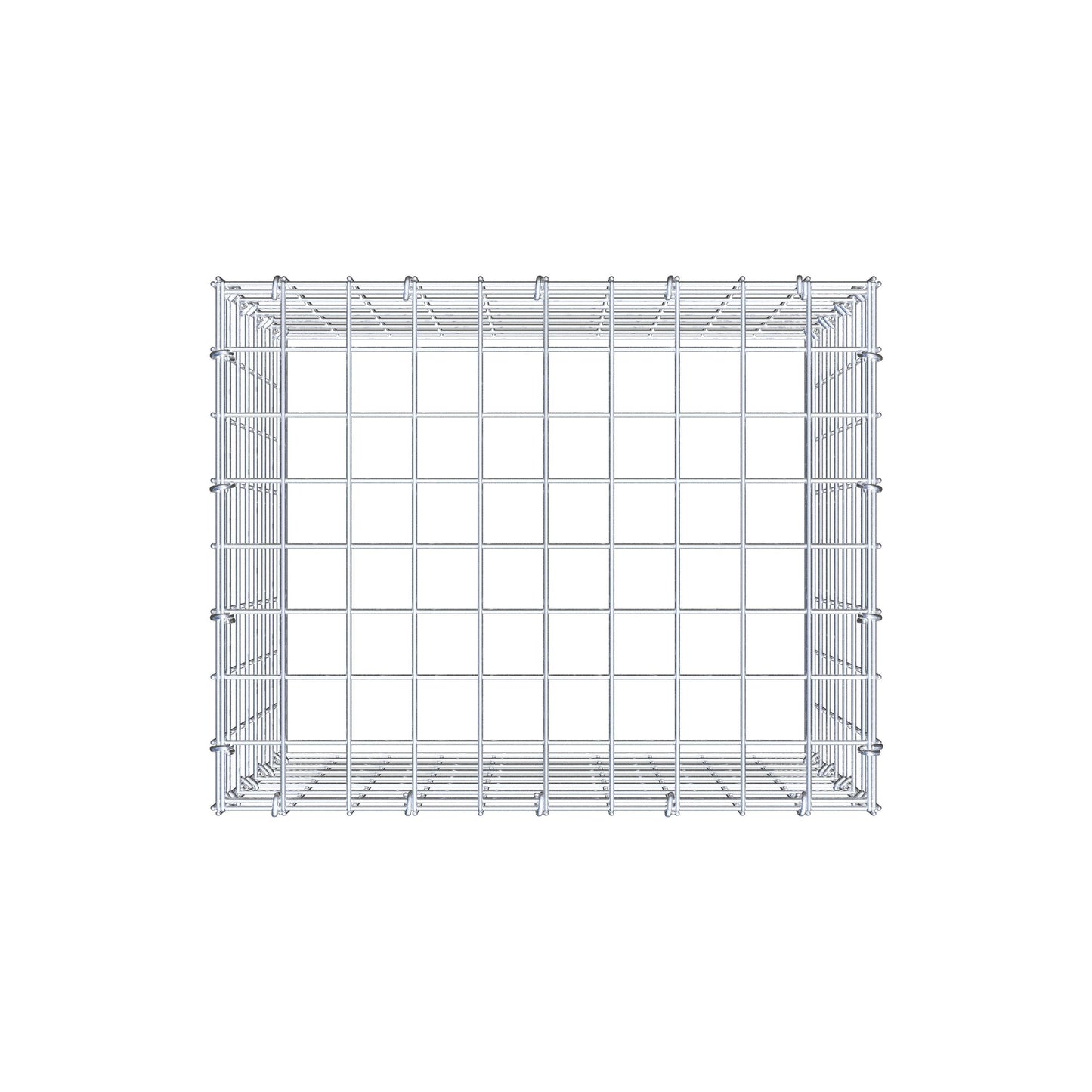 Gabião Tipo 3 50 cm x 40 cm x 40 cm (C x A x P), malhagem 5 cm x 5 cm, anel C