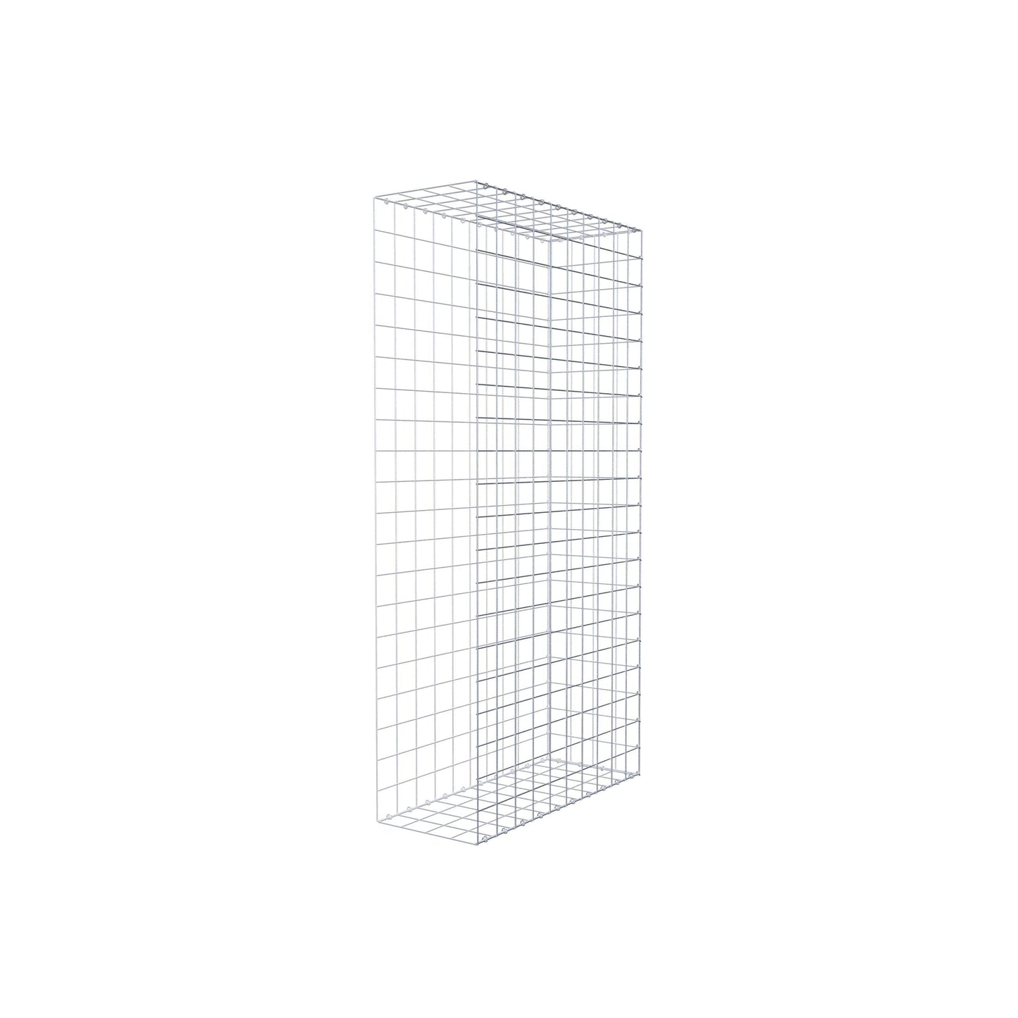 Gabião Tipo 2 200 cm x 100 cm x 40 cm (C x A x P), malhagem 10 cm x 10 cm, anel C