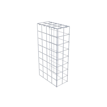 Pila adicional tipo 4 80 cm x 40 cm x 20 cm (L x A x P), malla 10 cm x 10 cm, anillo en C