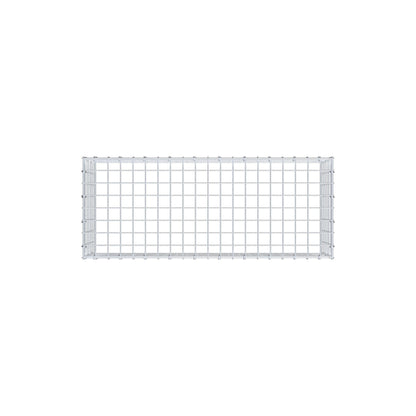Gabião Tipo 3 100 cm x 30 cm x 40 cm (C x A x P), malhagem 5 cm x 5 cm, anel C