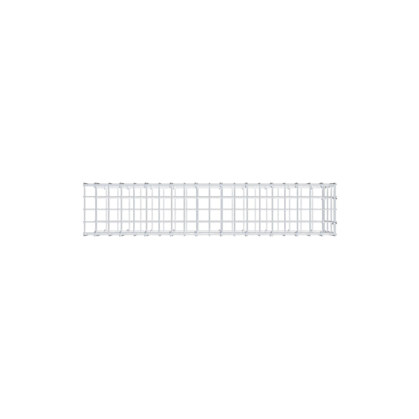 Pila adicional tipo 2 100 cm x 30 cm x 20 cm, malla 5 cm x 10 cm, anillo en C