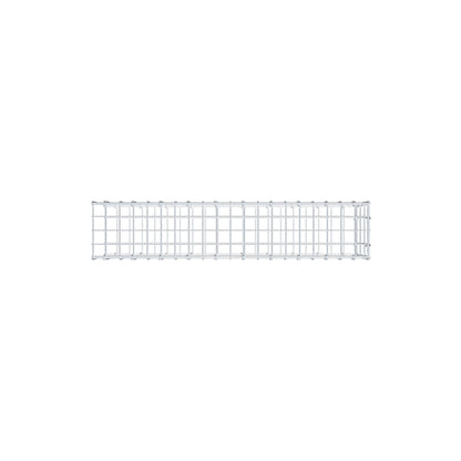 Pila adicional tipo 2 100 cm x 30 cm x 20 cm, malla 5 cm x 10 cm, anillo en C