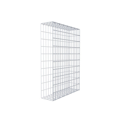 Gabião Tipo 2 100 cm x 70 cm x 20 cm, malhagem 5 cm x 10 cm, anel C