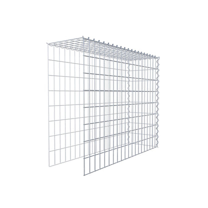 Anbaugabione Typ 4 100 cm x 80 cm x 30 cm (L x H x T), Maschenweite 5 cm x 10 cm, Spirale