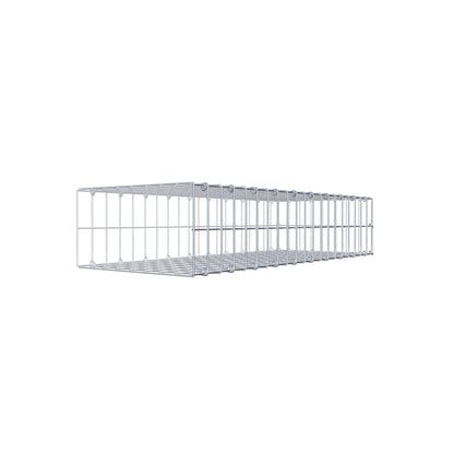Pile aggiuntivo tipo 2 100 cm x 20 cm x 40 cm, maglia 5 cm x 10 cm, anello a C