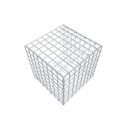 Anbaugabione Typ 2 40 cm x 40 cm x 40 cm (L x H x T), Maschenweite 5 cm x 5 cm, C-Ring