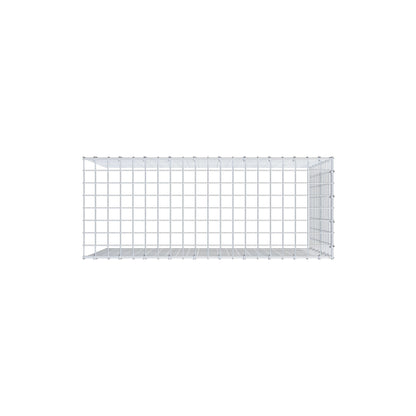 Gavión complementario de tipo 4 100 cm x 70 cm x 40 cm (L x A x P), malla 5 cm x 5 cm, anillo en C