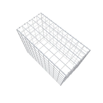Anbaugabione Typ 3 100 cm x 80 cm x 50 cm (L x H x T), Maschenweite 10 cm x 10 cm, C-Ring
