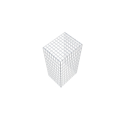 Pile aggiuntivo tipo 4 100 cm x 40 cm x 50 cm (L x H x P), maglia 5 cm x 10 cm, anello a C