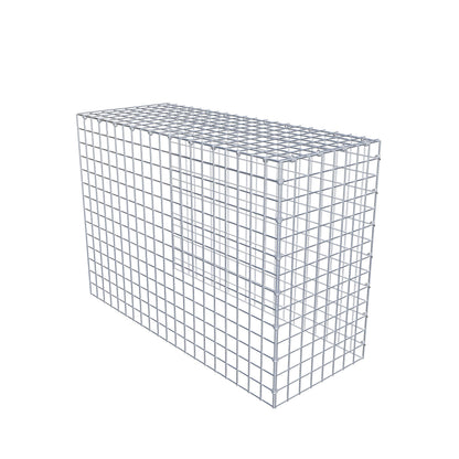 Gavión complementario de tipo 4 100 cm x 70 cm x 40 cm (L x A x P), malla 5 cm x 5 cm, anillo en C
