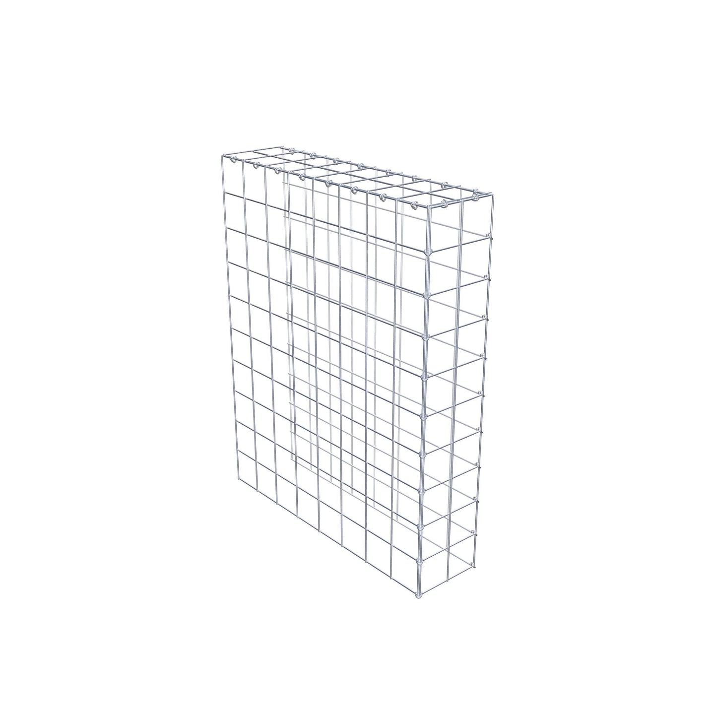 Fourche rapportée type 4 100 cm x 80 cm x 20 cm (L x H x P), mailles 10 cm x 10 cm, anneau C