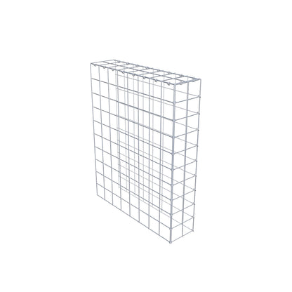 Fourche rapportée type 4 100 cm x 80 cm x 20 cm (L x H x P), mailles 10 cm x 10 cm, anneau C