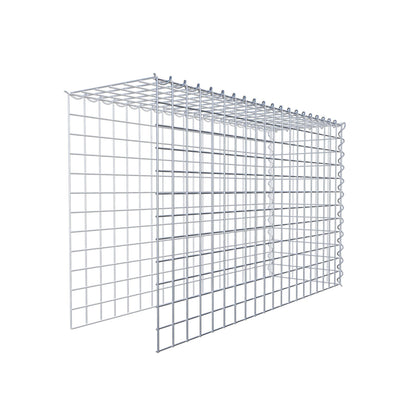 Gabião Tipo 4 100 cm x 60 cm x 30 cm (C x A x P), malhagem 5 cm x 5 cm, espiral