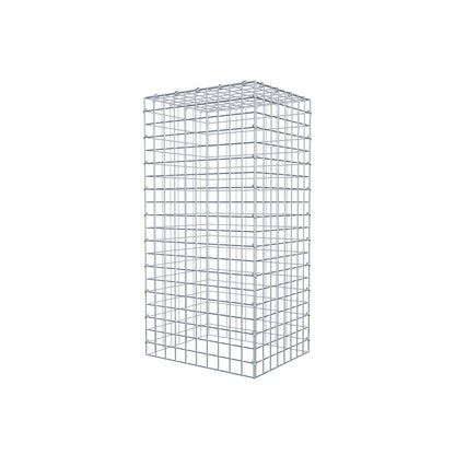 Gabião Tipo 3 100 cm x 40 cm x 50 cm (C x A x P), malhagem 5 cm x 5 cm, anel C