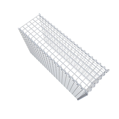 Gabião Tipo 4 100 cm x 60 cm x 30 cm (C x A x P), malhagem 5 cm x 5 cm, espiral