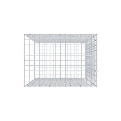 Gabbione aggiuntivo di tipo 2 100 cm x 70 cm x 50 cm (L x H x P), maglia 5 cm x 5 cm, anello a C