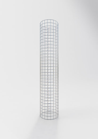 Gabionensäule rund 32 cm Durchmesser, 160 cm Höhe, Maschenweite 5 cm x 5 cm