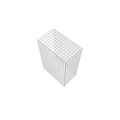 Gavión complementario de tipo 4 100 cm x 70 cm x 40 cm (L x A x P), malla 5 cm x 5 cm, anillo en C