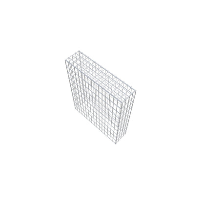 Gavión complementario de tipo 3 100 cm x 80 cm x 20 cm (largo x alto x fondo), malla 5 cm x 10 cm, anillo en C