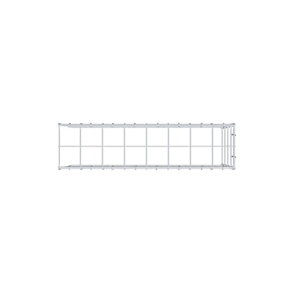 Pila adicional tipo 4 80 cm x 40 cm x 20 cm (L x A x P), malla 10 cm x 10 cm, anillo en C