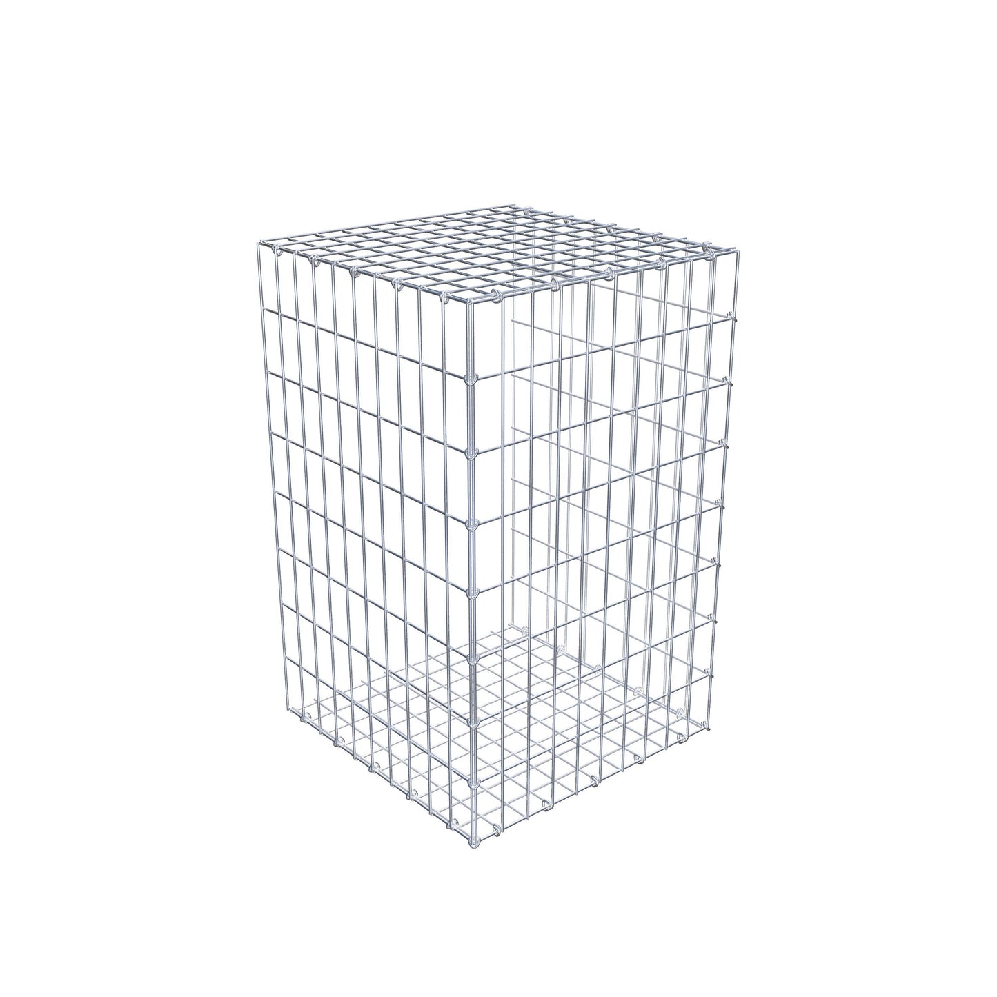 Pile aggiuntivo tipo 2 80 cm x 50 cm x 50 cm, maglia 5 cm x 10 cm, anello a C