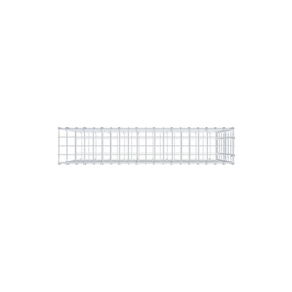 Gabião Tipo 2 100 cm x 70 cm x 20 cm, malhagem 5 cm x 10 cm, anel C