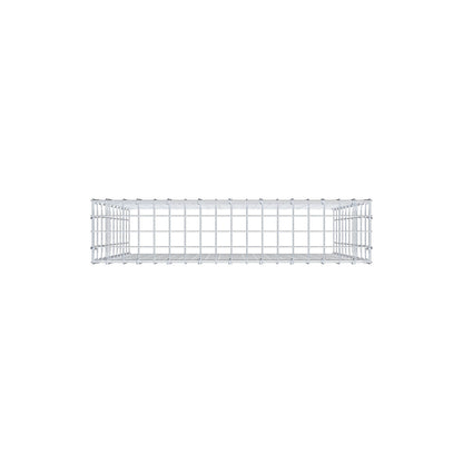 Fourche rapportée type 3 100 cm x 90 cm x 20 cm (L x H x P), mailles 5 cm x 10 cm, anneau C