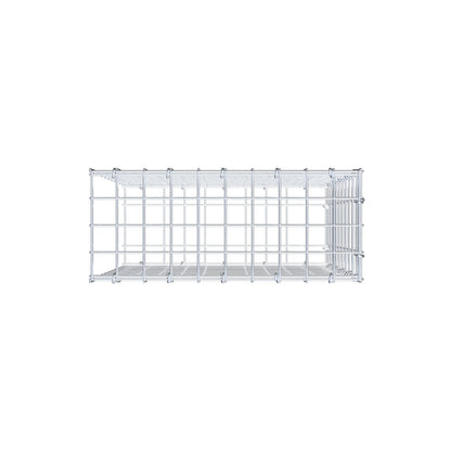 Fourche rapportée type 2 50 cm x 50 cm x 20 cm (L x H x P), mailles 5 cm x 5 cm, anneau C