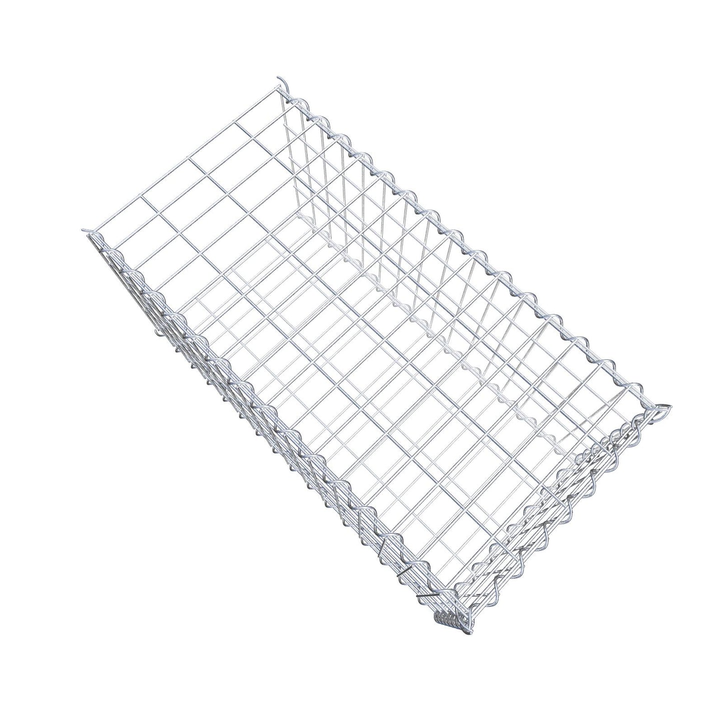 Gavión adicional tipo 2 80 cm x 40 cm x 40 cm (L x A x P), malla 5 cm x 10 cm, en espiral