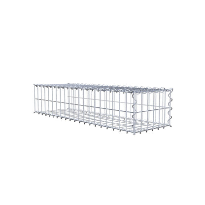 Grown-on gabion type 2 100 cm x 20 cm x 30 cm (L x H x D), mesh size 5 cm x 10 cm, spiral