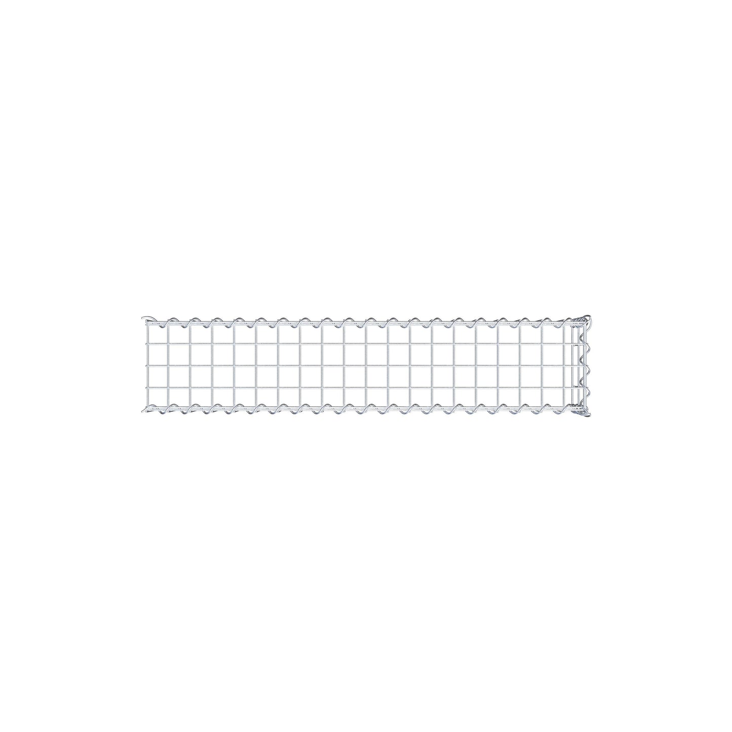 Anbaugabione Typ 4 100 cm x 20 cm x 20 cm (L x H x T), Maschenweite 5 cm x 10 cm, Spirale