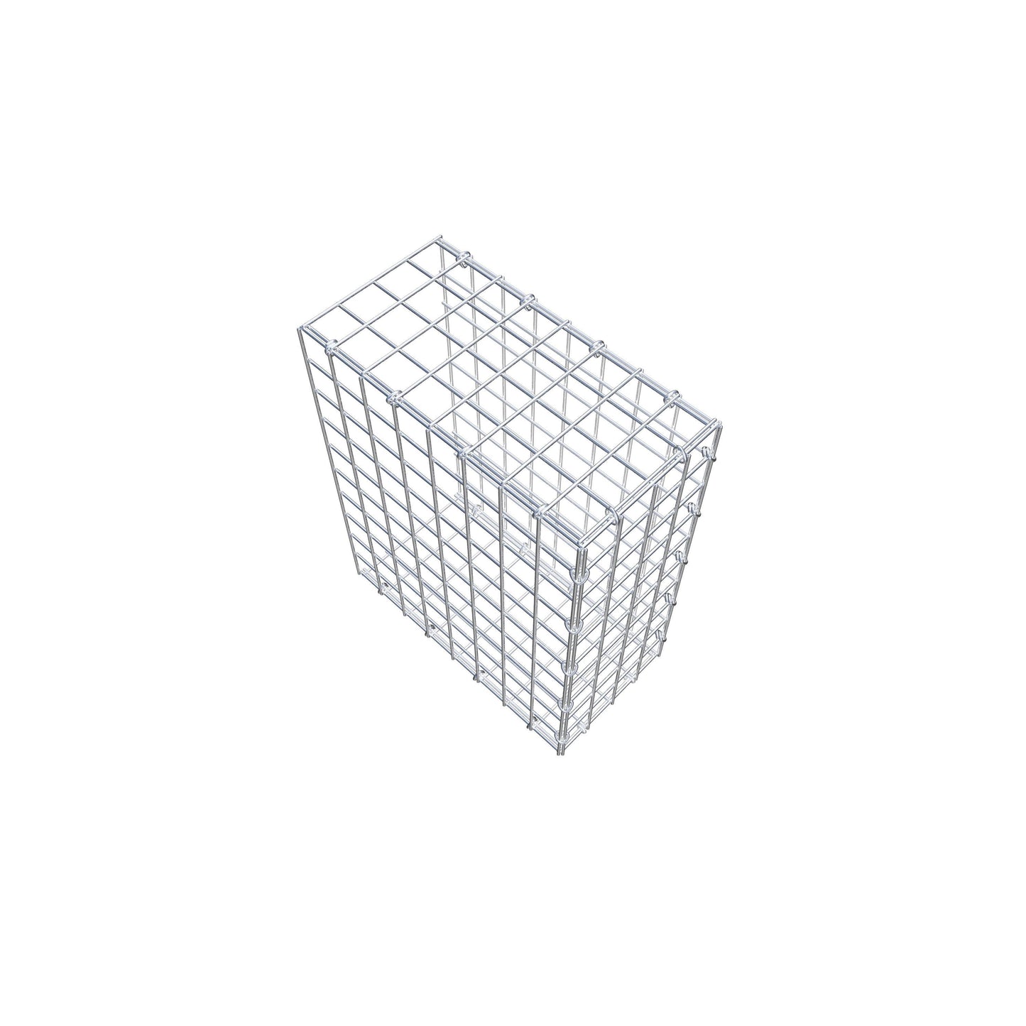 Pila adicional tipo 2 50 cm x 40 cm x 20 cm (L x A x P), malla 5 cm x 5 cm, anillo en C