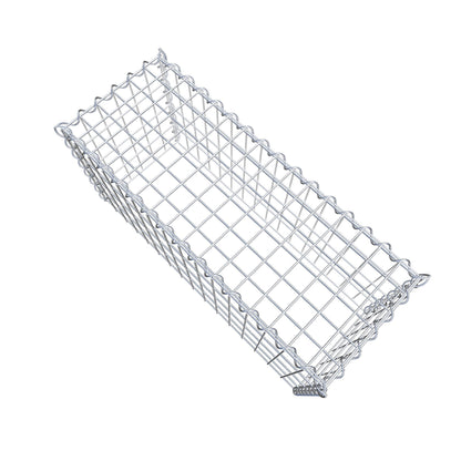 Anbaugabione Typ 3 80 cm x 40 cm x 30 cm (L x H x T), Maschenweite 5 cm x 10 cm, Spirale