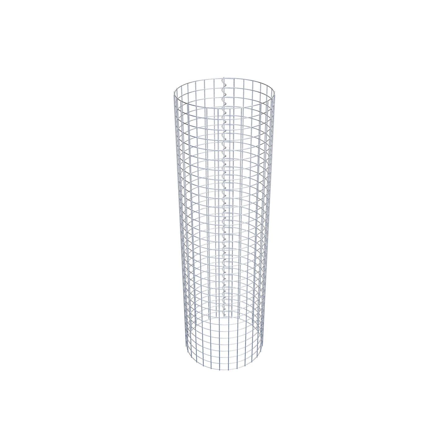 Colonne de gabion ronde 47 cm de diamètre, 160 cm de hauteur, maille 5 cm x 5 cm