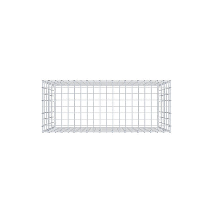 Gabião Tipo 3 100 cm x 70 cm x 40 cm (C x A x P), malhagem 5 cm x 10 cm, anel C