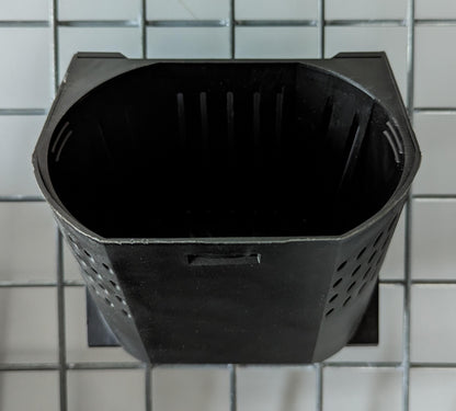 Pot suspendu en gabion pour fleurs et plantes 15 cm x 15 cm x 15 cm (L x H x P)