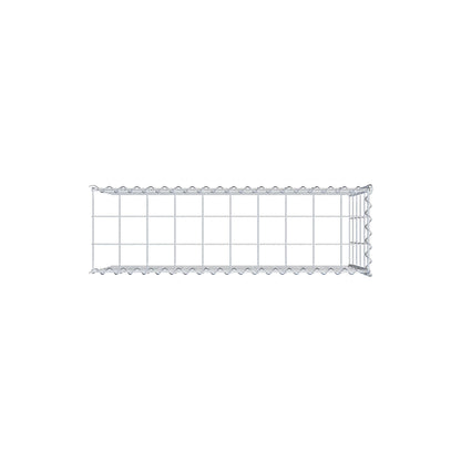 Anbaugabione Typ 4 100 cm x 50 cm x 30 cm (L x H x T), Maschenweite 10 cm x 10 cm, Spirale