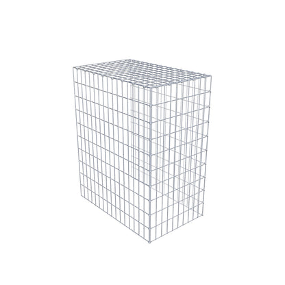 Anbaugabione Typ 4 100 cm x 80 cm x 50 cm (L x H x T), Maschenweite 5 cm x 10 cm, C-Ring