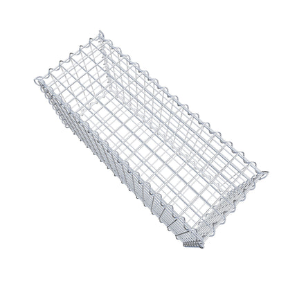 Gabione 80 cm x 40 cm x 30 cm (L x H x T), Maschenweite 5 cm x 5 cm, Spirale
