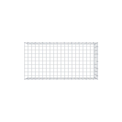 Opzetpaal type 4 100 cm x 30 cm x 50 cm (L x H x D), maaswijdte 5 cm x 10 cm, C-ring