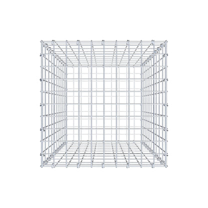 Gabbione 100 cm x 50 cm x 50 cm (L x H x P), maglia 5 cm x 10 cm, anello a C