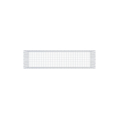 Anbaugabione Typ 3 200 cm x 100 cm x 50 cm (L x H x T), Maschenweite 5 cm x 10 cm, C-Ring