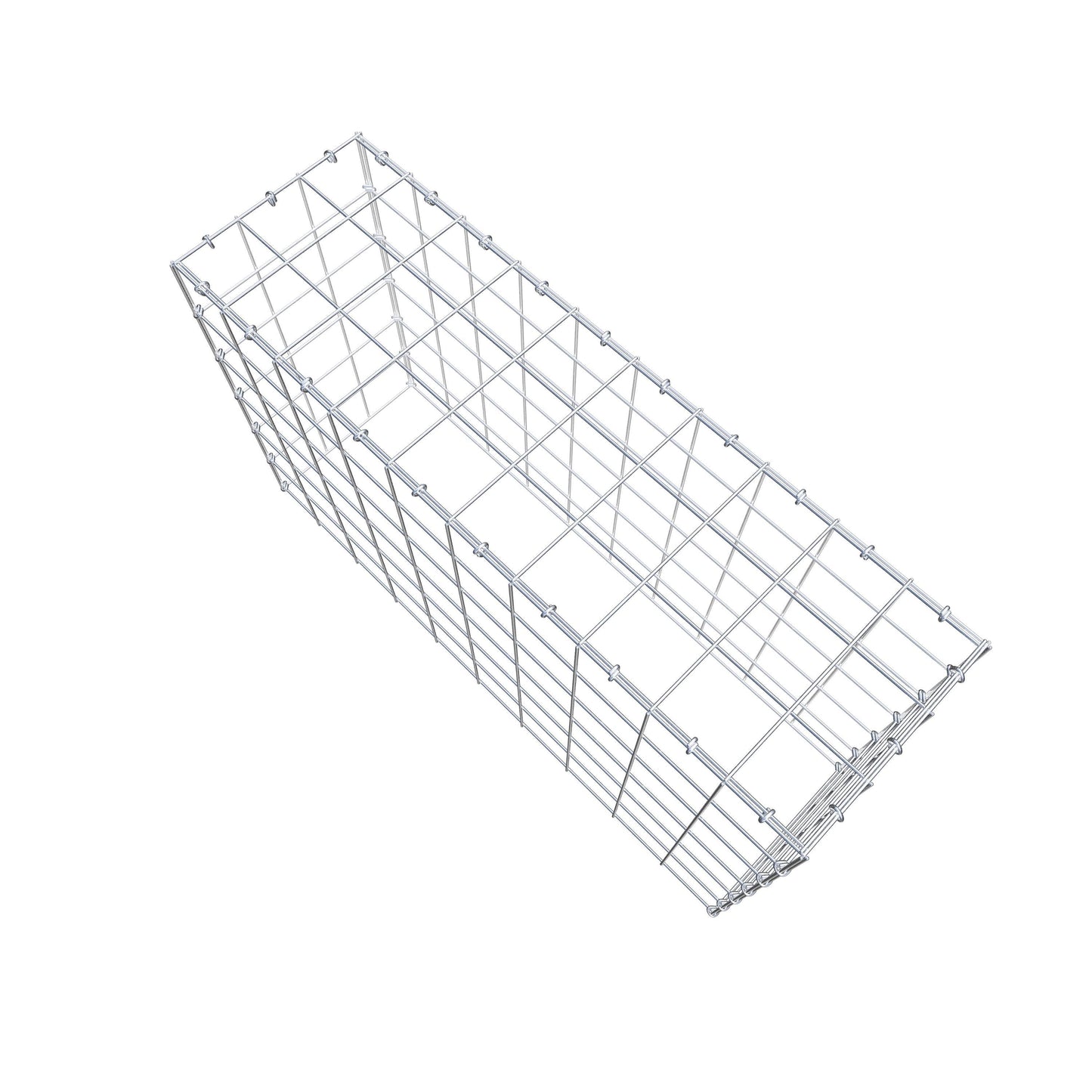 Gabião Tipo 3 100 cm x 60 cm x 30 cm (C x A x P), malhagem 10 cm x 10 cm, anel C